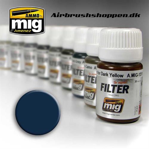 A.MIG 1509 BLUE FOR DARK GREY filter 30ml